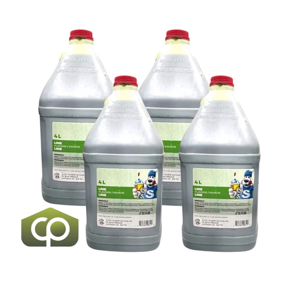 Slush Puppie Lime Slushy Syrup 5:1 Concentrate 135 oz/4L