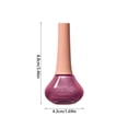 thumbnail image 3 of Autorización Esmalte de uñas con purpurina de colores, rojo, morado, translúcido, brillante, de larga duración, sin cocción, de secado rápido, no pelable, 12 ml, 3 of 3
