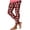 A08 Wine-Football Leggings Women, variant on Mifsaly Football Leggings Women Football Heart Print High Waist Stretchy Workout Pants Gym Yoga Team Fans Sport Pant S