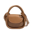 thumbnail image 1 of Minnieouse Bolsas para cadáveres cruz de cuero de PU marrón negro compactas y portátiles para un fácil acceso al color disponible Bolsas de mensajero y de hombro caqui, 1 of 6