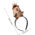 thumbnail image 2 of Cartoon Animal Headband Capybara Cartoon Headband for Face Wash Multi-Functional Face Washing Tool for Face Wash, Skincare, Sports, Shower, Makeup, 2 of 5