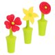 thumbnail image 4 of 3 tapones de silicona reutilizables para botellas de vino y cerveza, 4 of 8