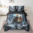 thumbnail image 2 of Erosebridal 3D Eagle Bedding Queen Size 7-Piece, Wildlife Animal Bed Set, Reversible, Microfiber, 2 of 5