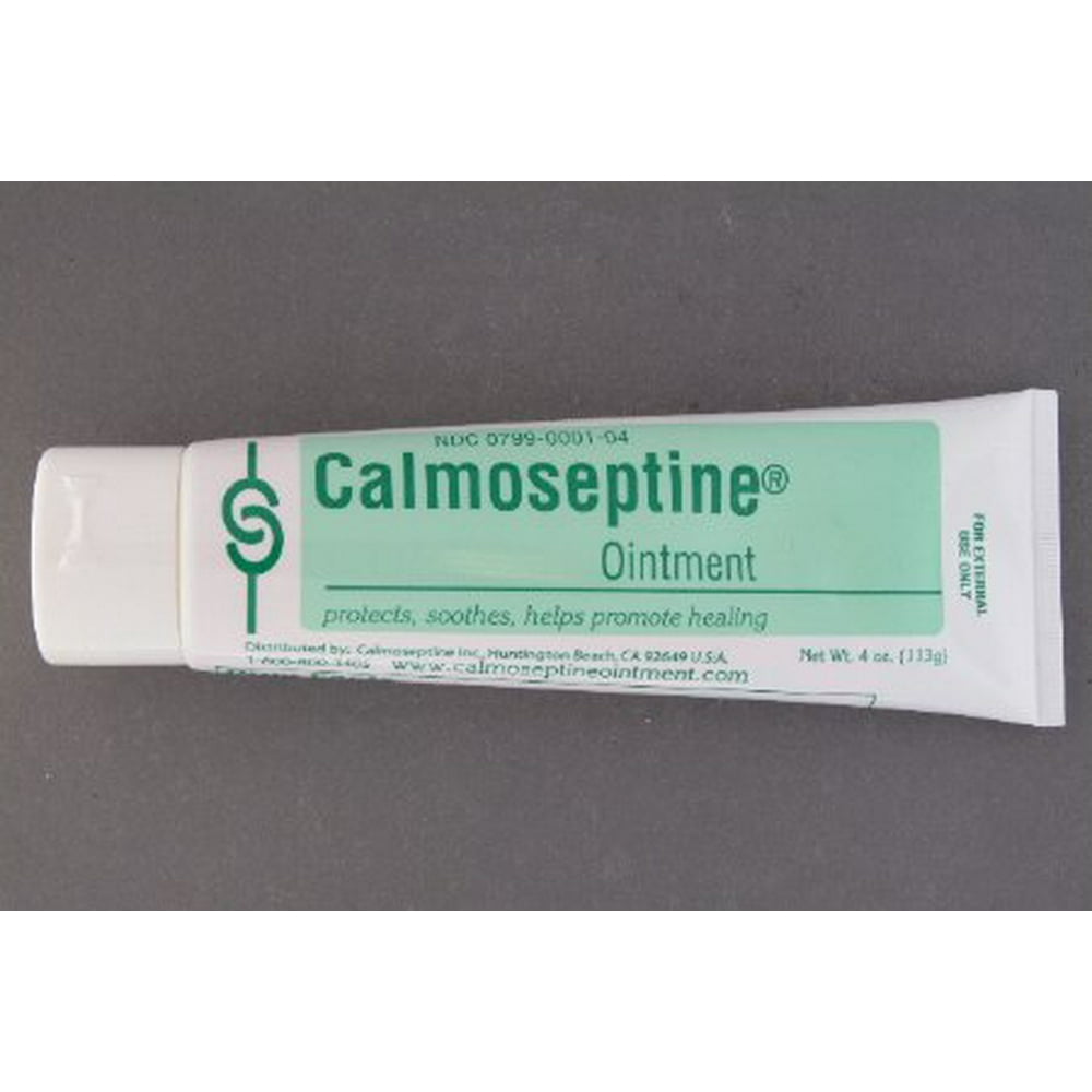 Calmoseptine Ointment Tube 4 oz (5 Pack)