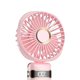 thumbnail image 2 of Ventilador de mesa de mano Ventilador práctico de 5 velocidades para oficina / hogar / dormitorio (rosa 3000 mAh), 2 of 6