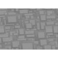 thumbnail image 1 of Ahgly Company Machine Washable Indoor Rectangle Transitional Sonic Silver Gray Area Rugs, 7' x 9', 1 of 7