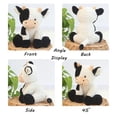 thumbnail image 4 of Peluche de vaca BSVOME de 23 cm, muñeco suave, 4 of 7