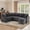 Gray, variant on Ebello L-Shaped Sectional Sofa with Pull Out Bed, Storage Under Seat, Cup Holders, USB Ports & Side Pockets, Convertible Couch Bed for Living Room, Gray