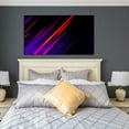 thumbnail image 3 of Framed Abstract Wall Art Colorful Last Color Shine Pictures Canvas Print Framed Painting For Bedroom Living Room Office Artwork Ready to Hang, 3 of 6