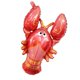 thumbnail image 3 of Artículos de Decoración para Fiestas Infantiles BLESIY Globo de Lámina de Langosta Jumbo, 3 of 7