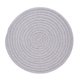 thumbnail image 1 of Mantel individual genérico de 18 cm para ollas calientes de cocina, decoración de mesa, color gris claro, 1 of 9