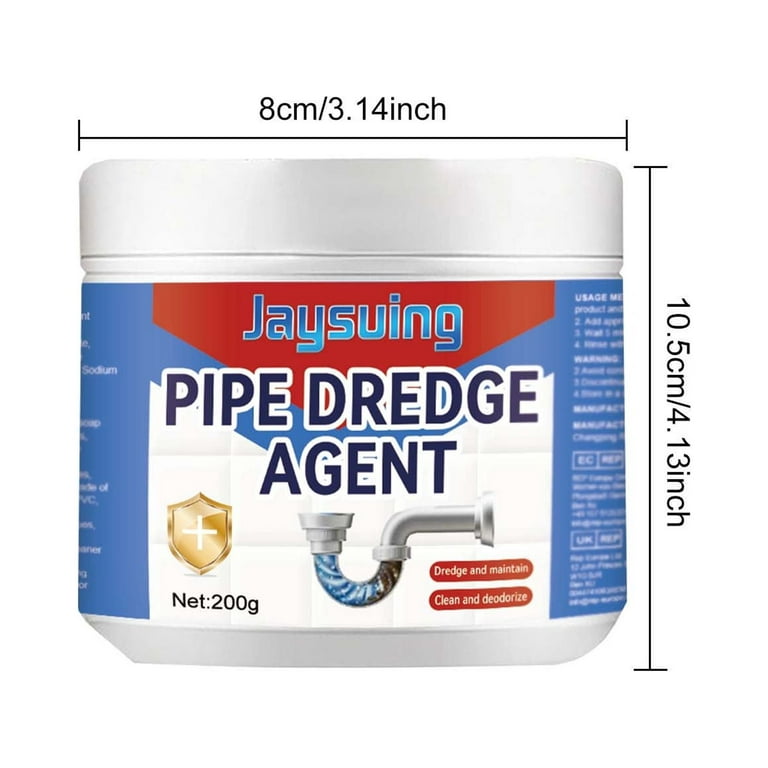 Pipeline Dredging Agent, Pipe Dredge Deodorant, Powerful Sink Drain  Cleaner, Sewer Toilet Dredge Powder, Ultimate Sink & Drainage Cleaner,  Kitchen