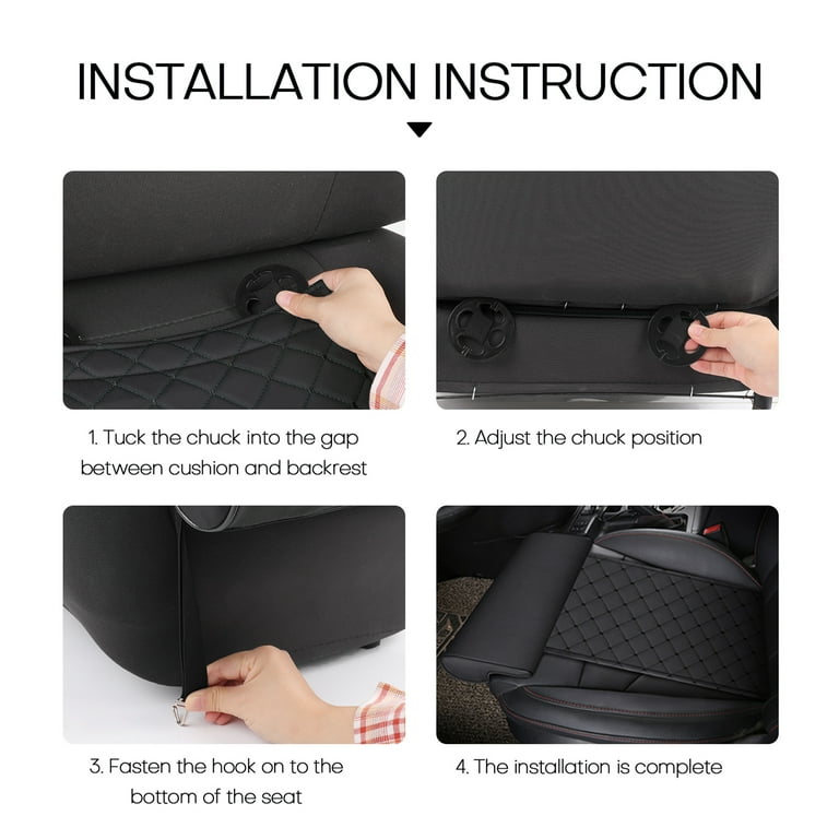 Universal Car Seat Extended Cushion Comfort Leg Thigh Support