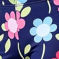 thumbnail image 6 of Duqingm Girls' Athletic Leggings Kids Dance Running Yoga Pants Workout Active Dance Tights with Pockets (Dark Blue,9-10 Years), 6 of 6