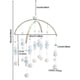 thumbnail image 2 of Hairball Wind Chime Bed Bell Nursery Decoration, 2 of 5