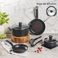 thumbnail image 3 of Batería de cocina de 20 piezas con antiadherente Easy glide, Termo Señal y base difusora, compatible con cualquier fuente de calor excepto inducción,, 3 of 8