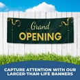 thumbnail image 2 of Grand Opening Banner Sign For Outdoor-Indoor Use 6x2 Ft Large Custom Banner and Signs with Hanging Rope Grand Opening Backdrop for Party Decor Oxford Cloth Sublimation Banner for Easy Hang, 2 of 5