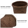 thumbnail image 6 of Eease Vintage Hanging Seagrass Planter Basket for Home Office Garden Decor - 15x12cm, 6 of 7