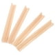 thumbnail image 2 of 4 bandejas de madera para dominó, soportes para fichas de dominó, bases de madera con el alfabeto, adornos de madera para manualidades, 2 of 7