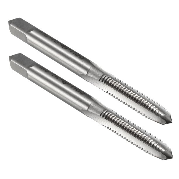 2pcs Metric Taps M6 Pitch Thread Plug Tap HSS for Clocks and Watches