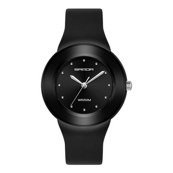 SANDA 2022 New Fashion Women's Watches White Rose Gold Waterproof Quartz Watch Women Casual Wristwatch Relogio Feminino 3119