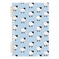 thumbnail image 7 of FORMRS 1-Subject Spiral Notebook 8" x 5" College Ruled 60 Refillable Sheet A5 Hard Cover, 2 Pack, Blue Sheep Pattern, 7 of 7