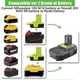 thumbnail image 3 of DM18RL Converter Battery Adapter for Dewalt 20V for Milwaukee 18V M18 Llithium Battery Convert to for Ryobi Power Tools, 3 of 5