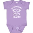 thumbnail image 3 of Inktastic Handpicked for Earth by My Granny in Heaven with Angel Wings Boys or Girls Baby Bodysuit, 3 of 5