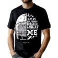 thumbnail image 1 of [I Can Do All Things T-Shirt] Philippians 413 I Can Do All Things Football T-Shirt - 220g, 1 of 7