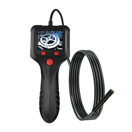 

Andoer P100 Industrial 8mm 1080P Digital Borescope IP67 Waterproof Snake Scope Handheld Inspection with 2.4 IPS Screen 6 -Lights