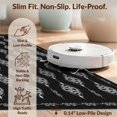 thumbnail image 6 of Design&I 2'x3' Washable Accent Rug Serpent With Scaled Reptile Tile Layout Snake Animal Vintage Playful Expressive for Kitchen, Pet Station, Friendly & Non-Slip Built-In Grip, 6 of 7