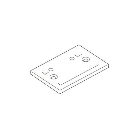 Genuine OE Audi License Bracket - 4K9-827-113-9B9