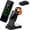 Black, variant on 3-in-1 Foldable & Retractable Wireless Charger Station, 15W Fast Magnetic Charging, Portable Fast Charging Stand,Compatible with Mag Safe Charging for i Phone17/16/15/14/13/12,i Watch,Air Pods(Black)