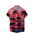 thumbnail image 5 of Lolmot Hawaiian Shirts for Men Casual Turndown Short Sleeve Pockets Blouses Summer Coconut Tree Printed Button Down Beach Tops, 5 of 5