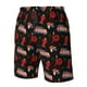 thumbnail image 4 of Balery Fire Fighting Traje de Baño Estilo Hawaiano para Hombre, Shorts de Secado Rápido con Bolsillos-Small, 4 of 6