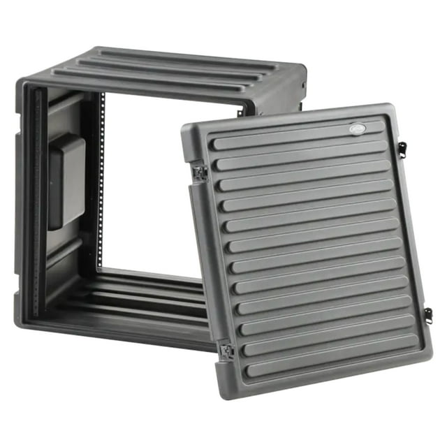 SKB Protège-Engrenages en Polyéthylène pour Boîtier de Rack Roto 12U, Empilable, Imperméable, Noir