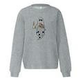 thumbnail image 6 of Sixuan Halloween Sweatshirt, Long Sleeve Shirts for Women Fall Fashion 2024 Hoodies, Women'S Pullovers Fun Graphic Print Round Neck Sweatshirt Tops, 6 of 6