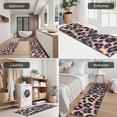 thumbnail image 5 of Leopard Print Pattern Kitchen Rugs Sets Of 3,Kitchen Runner Rugs Non Skid Washable,Decorative Kitchen Floor Mats for Kitchen,Sink,Laundry,17"x30"+ 17"x47" + 17"x59", 5 of 6