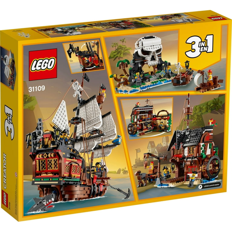 BRICK STORY Pirate Ship Building Sets Boat and Ship Model Pirate Toys  Building Blocks Pirate Ship Toys for Boys and Girls Pirate Adventure  Playset