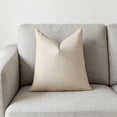 thumbnail image 5 of Khaki Throw Pillow Cover, Striped Checkered Cushion Case for Sofa Couch Bed Living Room Decor, 45x45cm Square Decorative Pillow Cover, 5 of 6