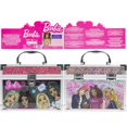 Barbie Townley Girl Train Case Cosmetic Makeup Set for Girls, Ages 3