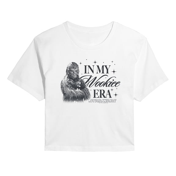 Star Wars - In My Wookiee Era - Juniors Cropped Graphic T-Shirt