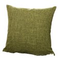 thumbnail image 1 of CAROOTU Linen Throw Pillow Cover Solid Plain Color Square / Rectangular Pillowcase for Couch Sofa Bed Car Home New, 1 of 7