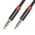 thumbnail image 4 of 3.5mm Jack Aux Audio Male To Female Extension Cable With Microphone Stereo 3.5 Audio Adapter For Pc, 4 of 5