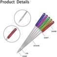 thumbnail image 3 of 60 Pieces Sewing Machine Needles  Regular Point Machine Needles for Singer  Brother  Janome  (5 Colors), 3 of 5