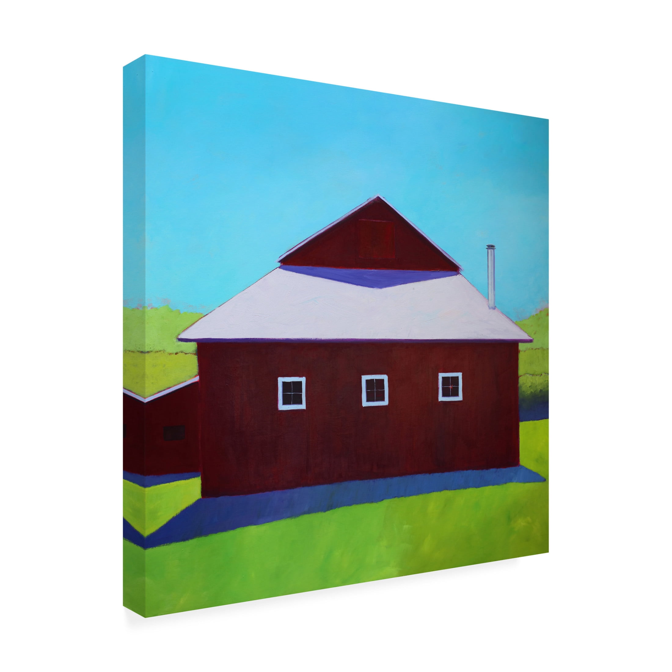 Trademark Fine Art Carol Young  Homestead Barn V Canvas Wall Art