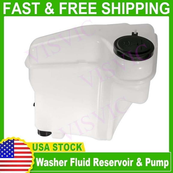 Windshield Washer Fluid Reservoir W/Pump Fits Prizm Corolla 1998-2002 L4 1.8L