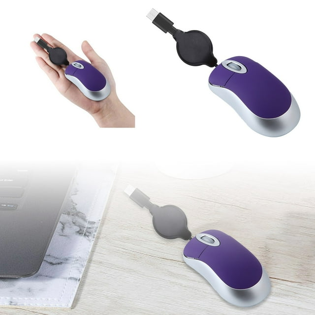 WIFKLSIIPG Wired Kids Mini with Notebook USB Retractable Creative for Girls