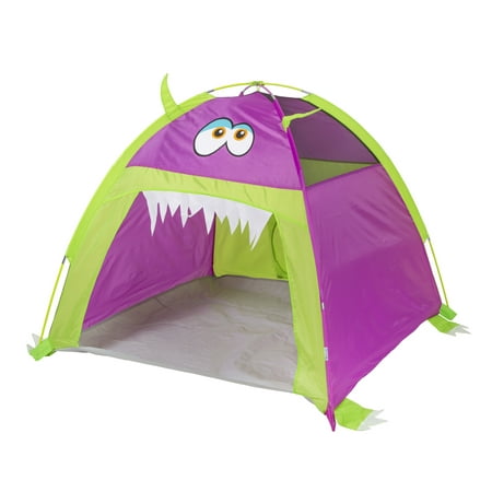 Pacific Play Tents Izzy the Friendly Monster Dome Polyester Play Tent, Multi-color