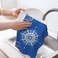 thumbnail image 6 of Disketp Compass Waffle Weave Kitchen Dish Cloth,Super Absorbent Kitchen Dish Towels 16*26 Inches for Dish Rags Washing Dishes, Drying Dishes, 6 of 7